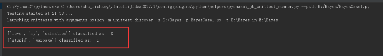 朴素贝叶斯分类算法原理与Python实现与使用方法案例