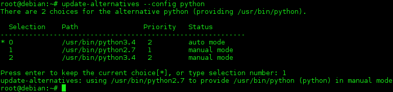更改Ubuntu默認python(ban)版本的兩種方法python-> Anaconda